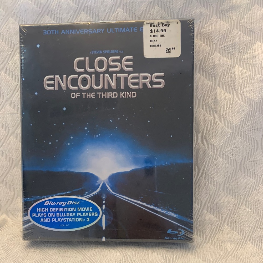 New Sealed Blu-Ray Close Encounters of the Third Kind Spielberg 30th Anniv